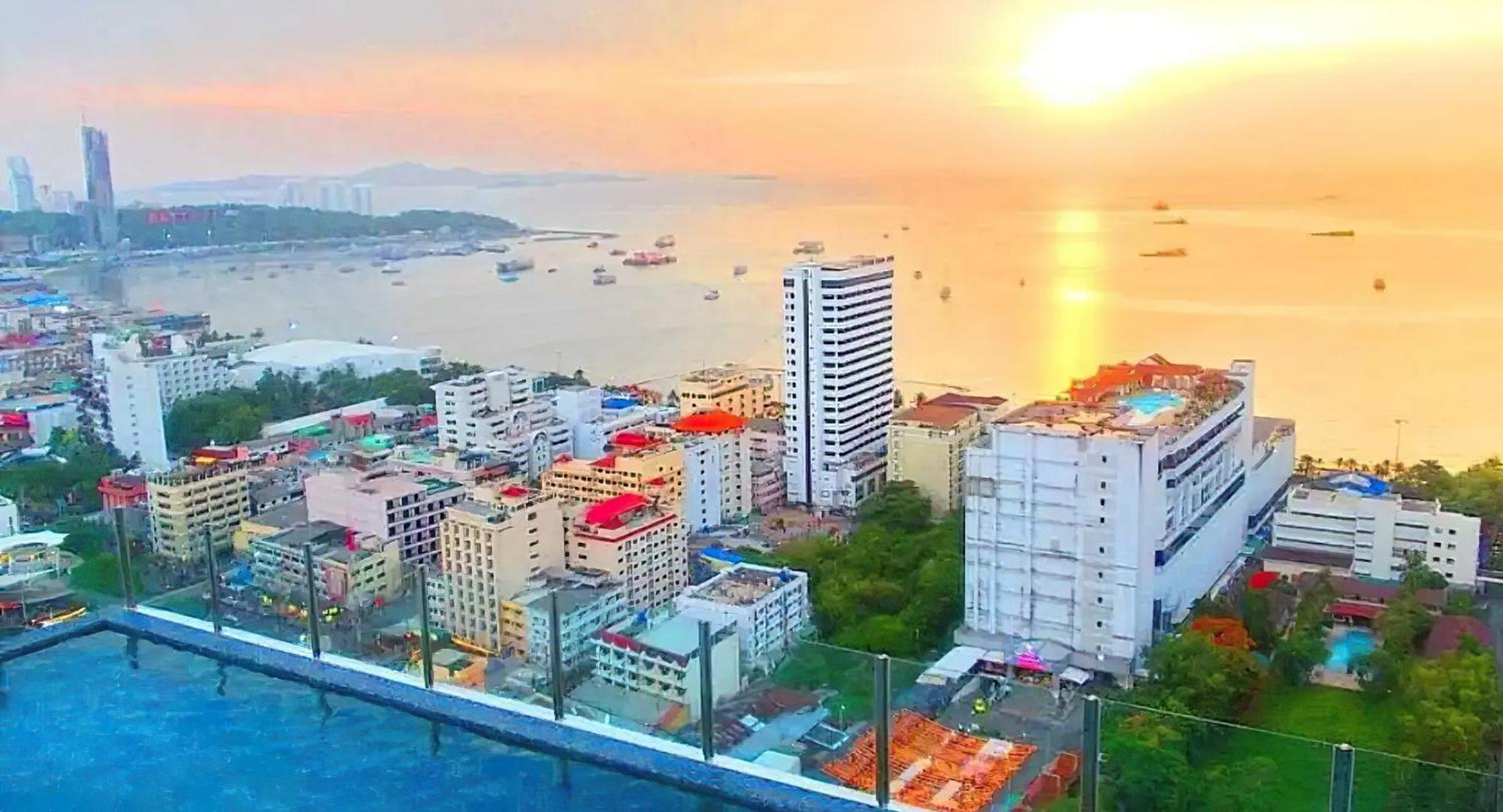 Best Location In Pattaya, Sky Pool & Infinity Edge Ngoại thất bức ảnh