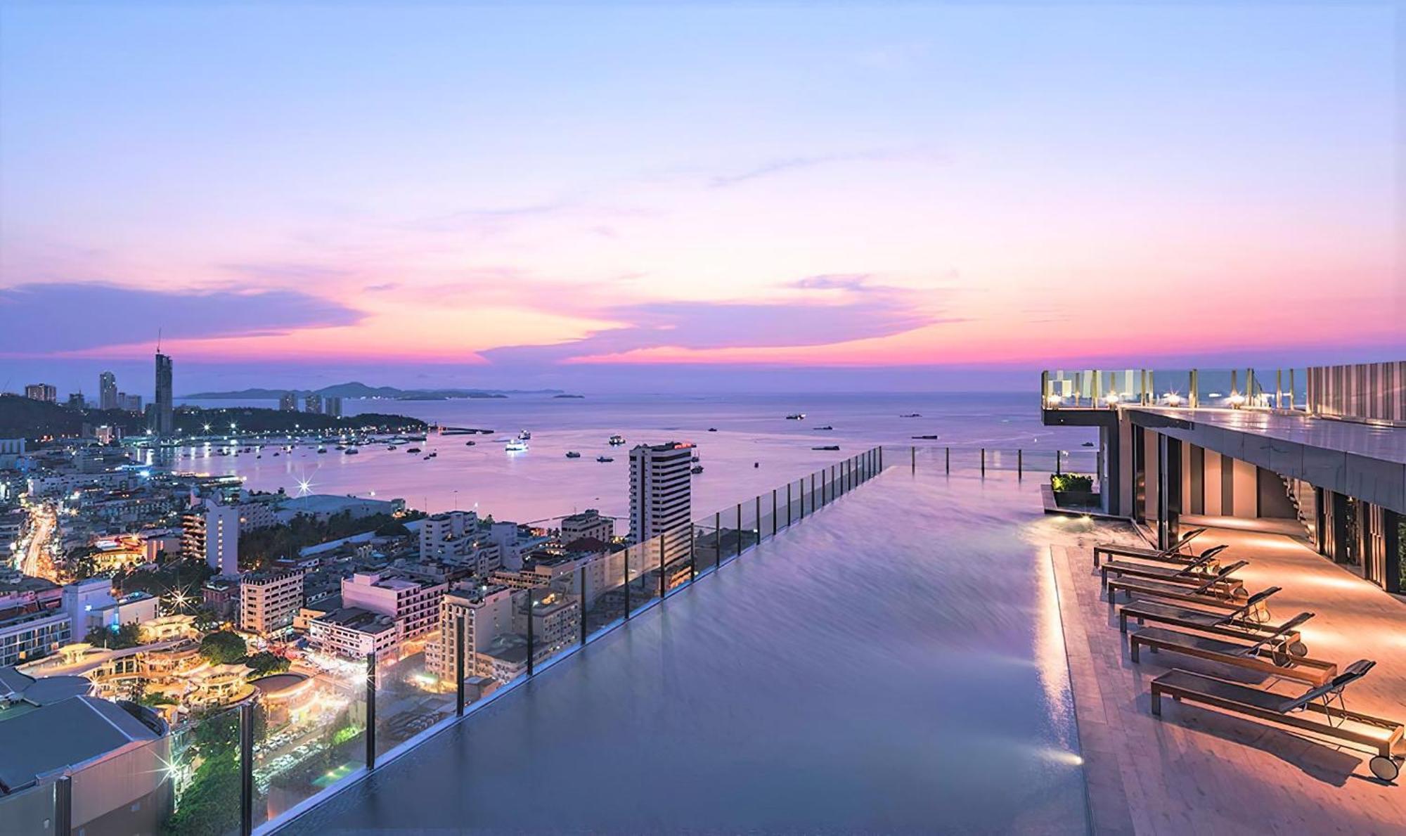 Best Location In Pattaya, Sky Pool & Infinity Edge Ngoại thất bức ảnh